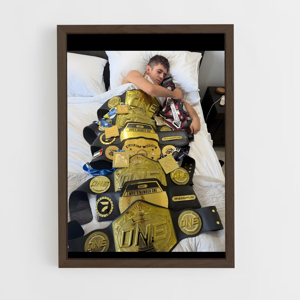 Poster Rêve de Champions – affiche Jiu-jitsu brésilien (vue 5)